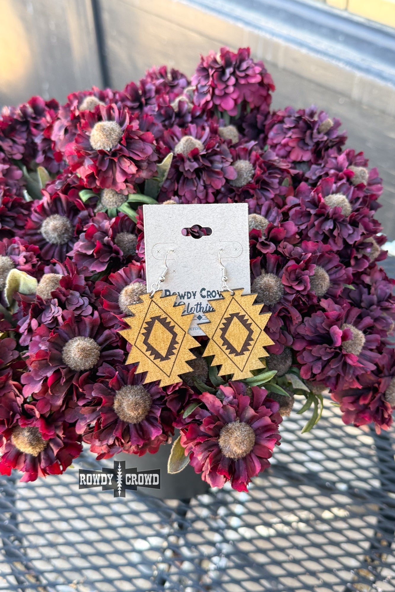 Aztec Cowgirl Earrings - Cowgirltops.com