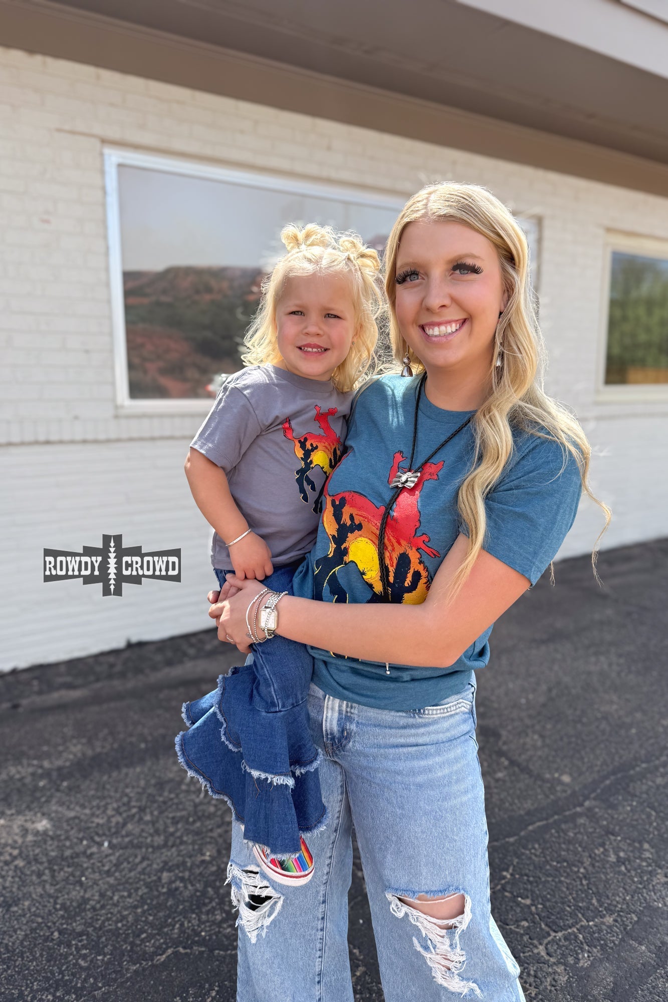 Bowie Bronc Tee - Cowgirltops.com