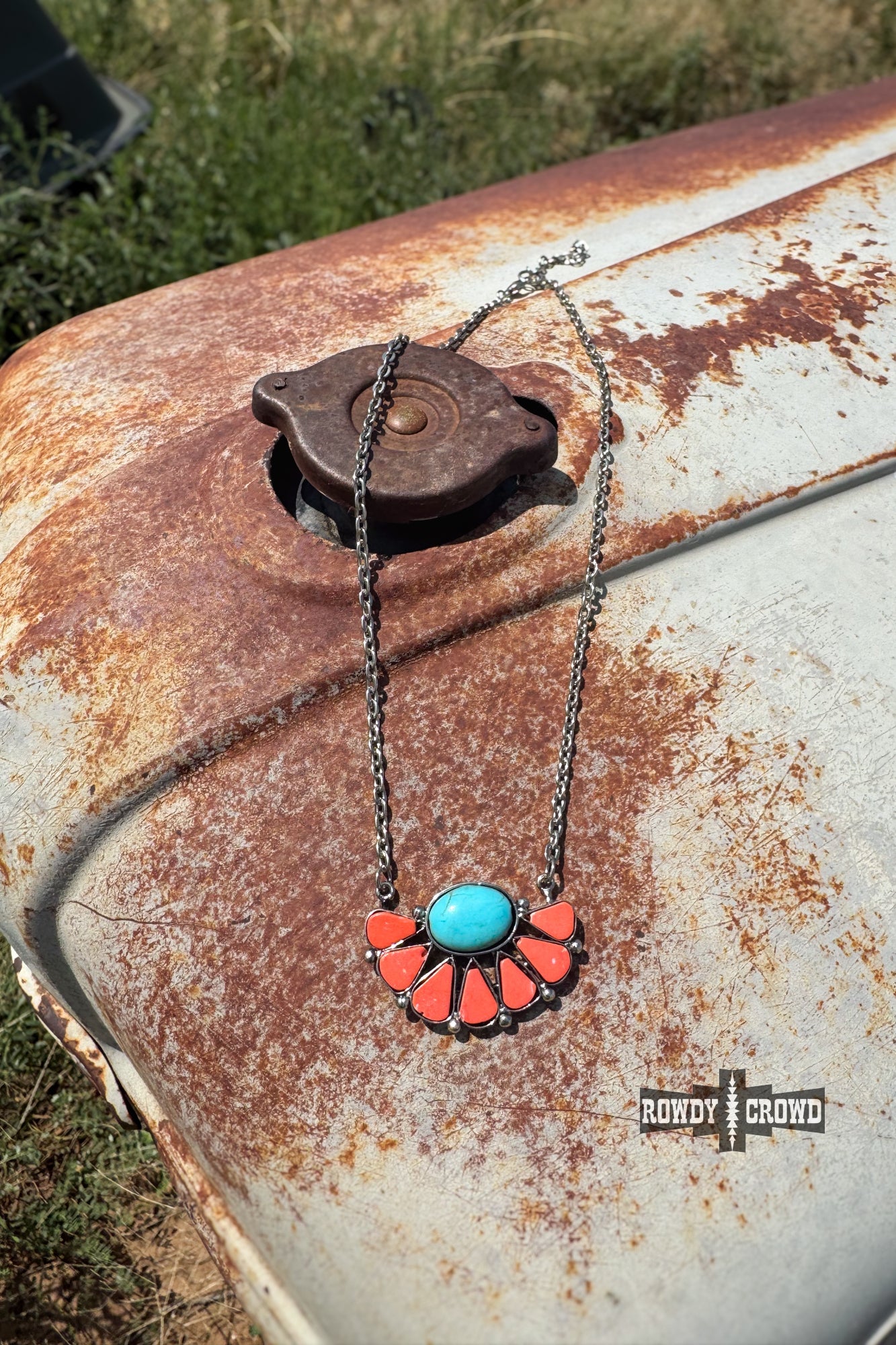 Coral West Necklace - Cowgirltops.com