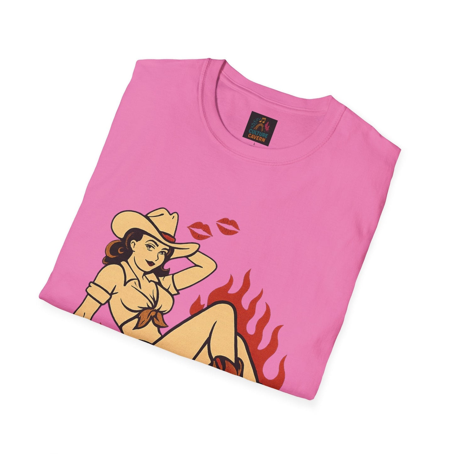 Cowgirl Kisses, Devils Wishes Tee - Cowgirltops.com