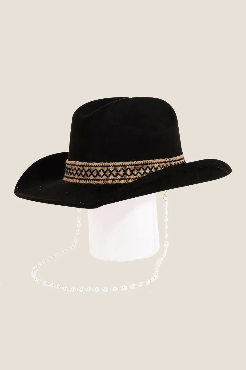 Fame Ornate Band Cowboy Hat - Cowgirltops.com