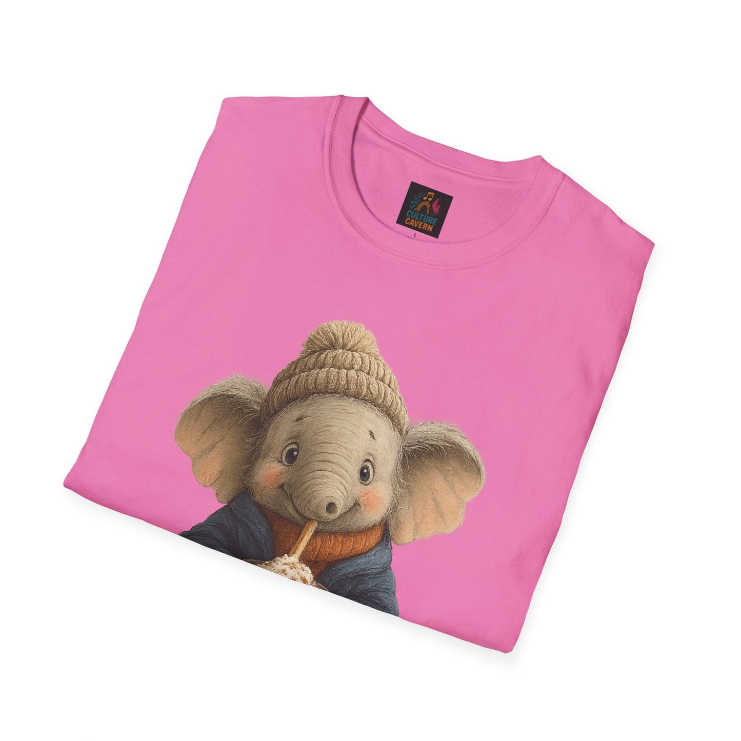 Frappin' Adorable Elephant T-Shirt - Cowgirltops.com
