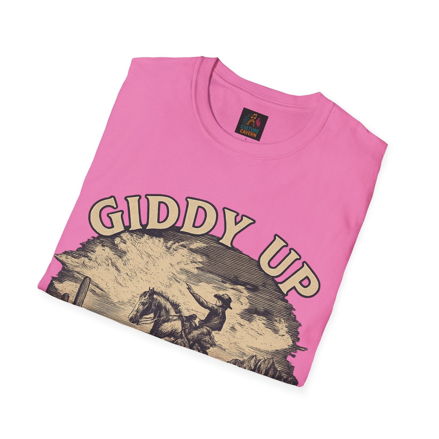 Giddy Up Buttercup Unisex T-Shirt - Cowgirltops.com