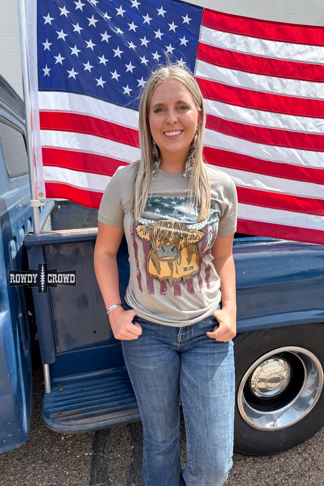 Homeland Highland Tee - Cowgirltops.com