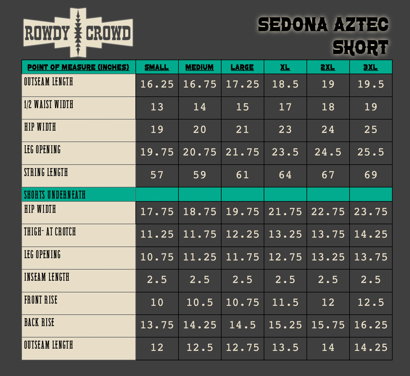 Sedona Aztec Skort - Cowgirltops.com