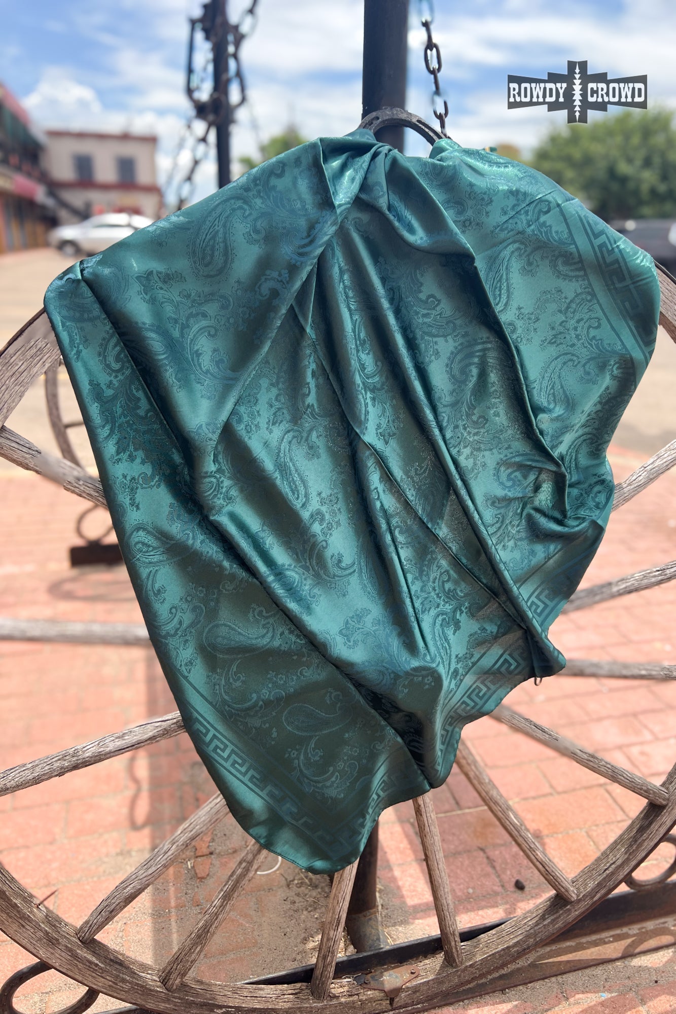 Tulsa Tooled Wild Rag - Cowgirltops.com