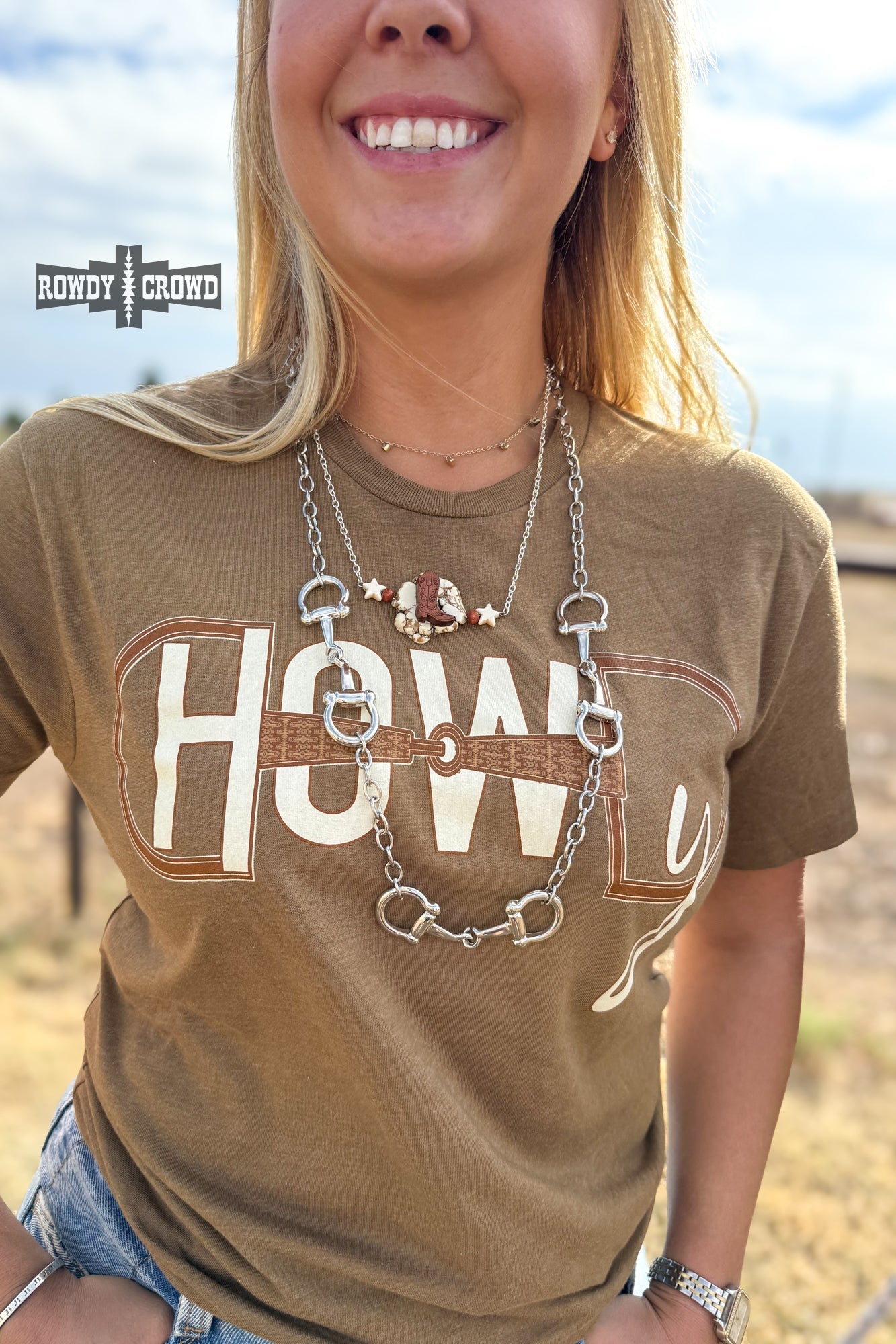 3 Bit Necklace - Cowgirltops.com