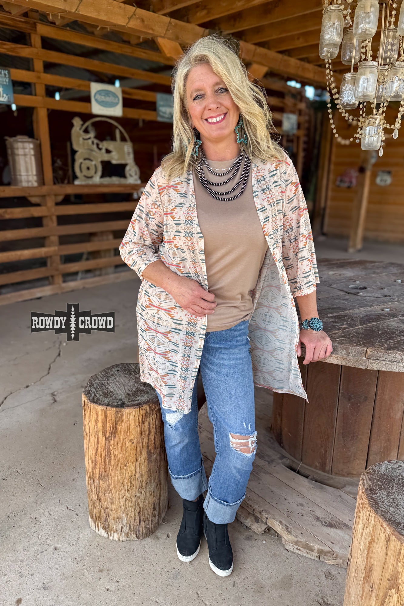 Acoma Aztec Short Duster - Cowgirltops.com