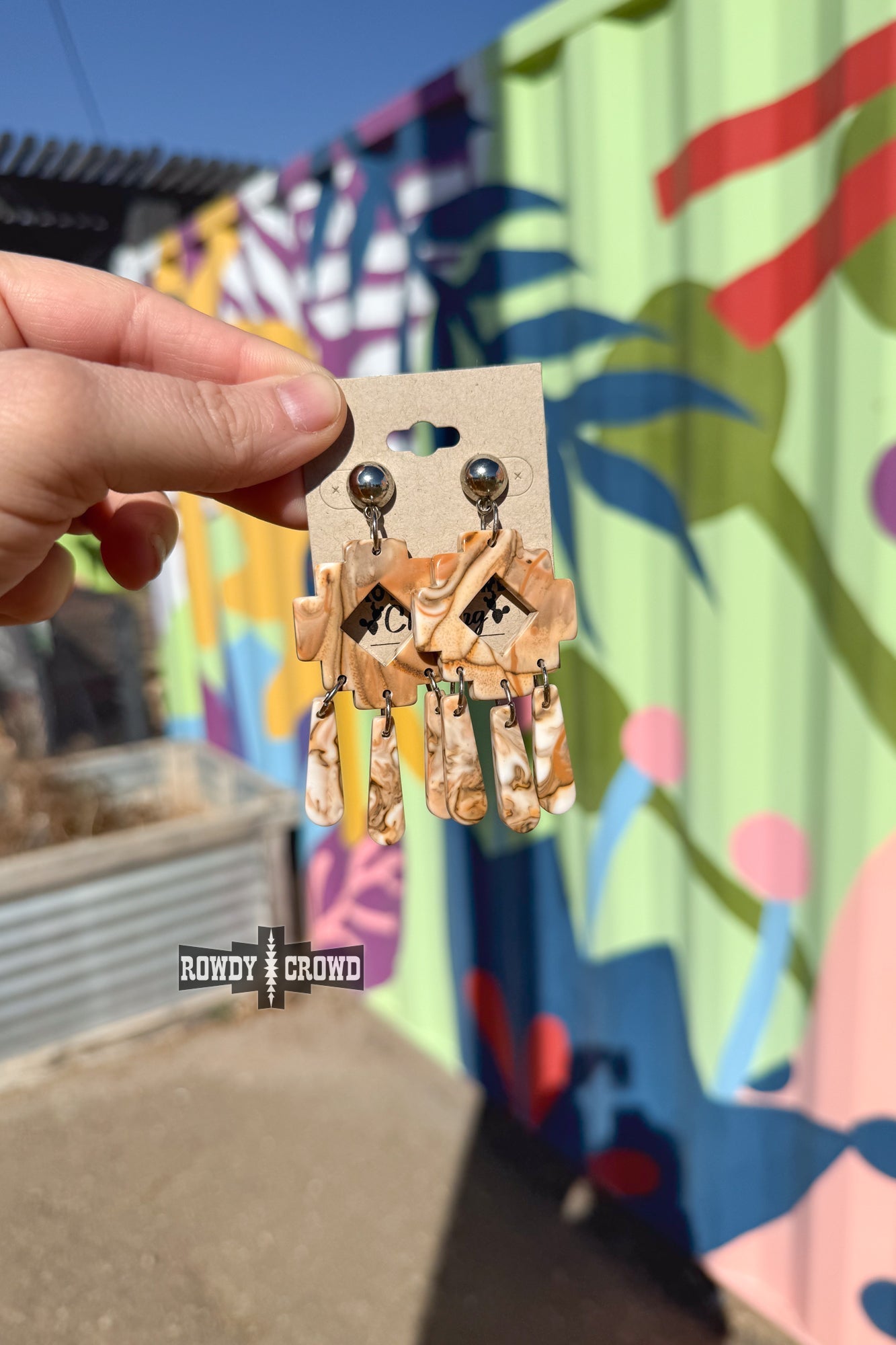 Aledo Aztec Earrings - Cowgirltops.com