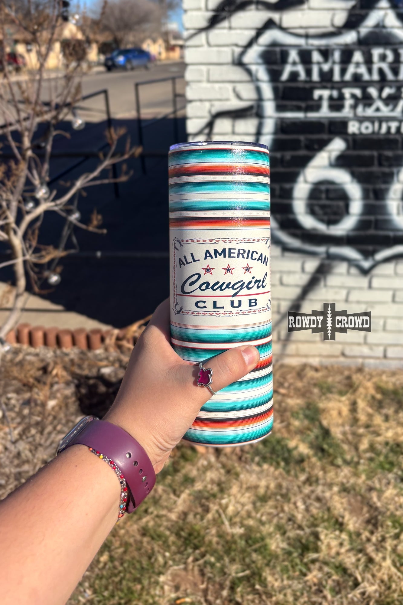 Americana Cowgirl Tumbler - Cowgirltops.com