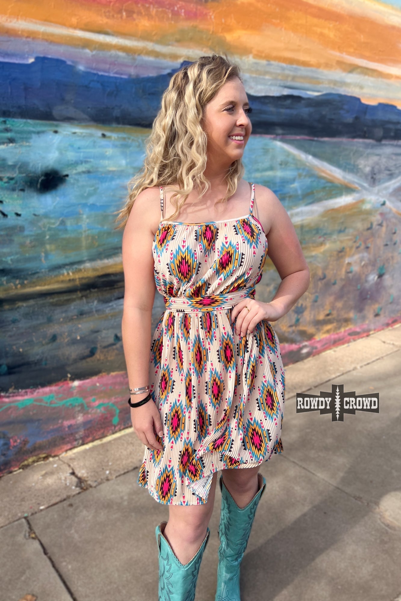 Aztec River Dress - Cowgirltops.com