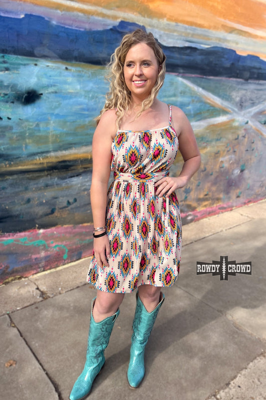Aztec River Dress - Cowgirltops.com