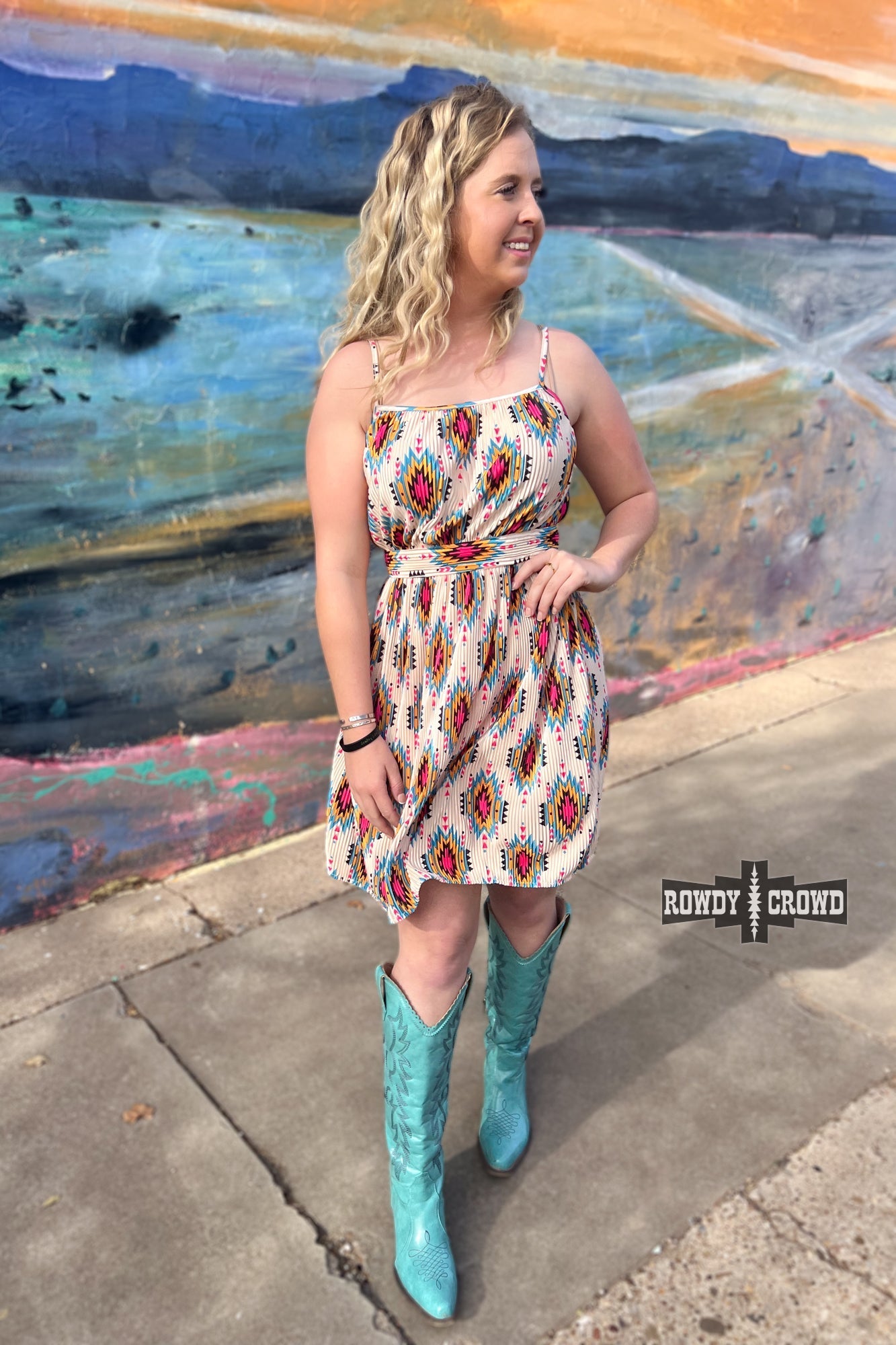 Aztec River Dress - Cowgirltops.com
