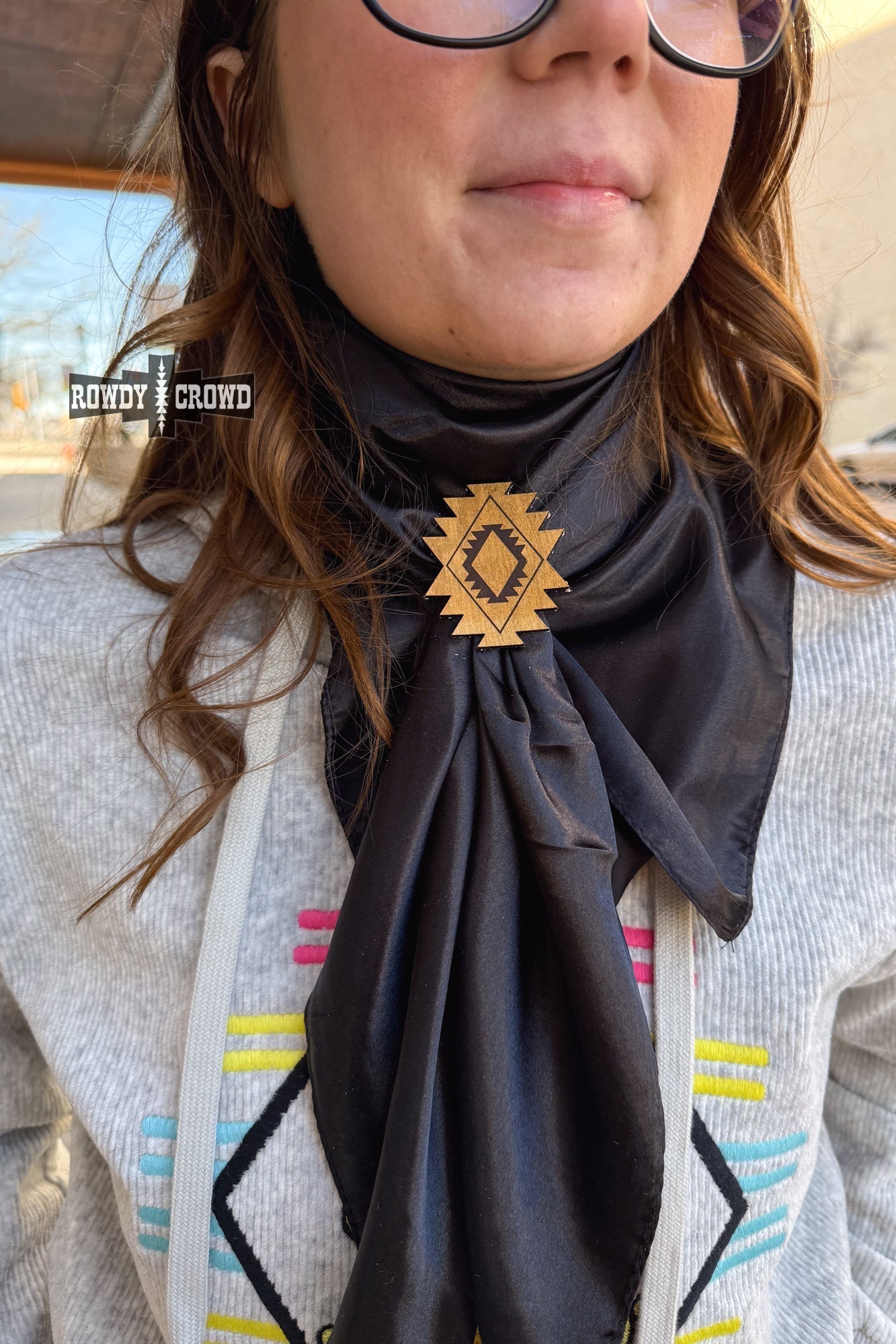 Aztec Sky Scarf Slide - Cowgirltops.com