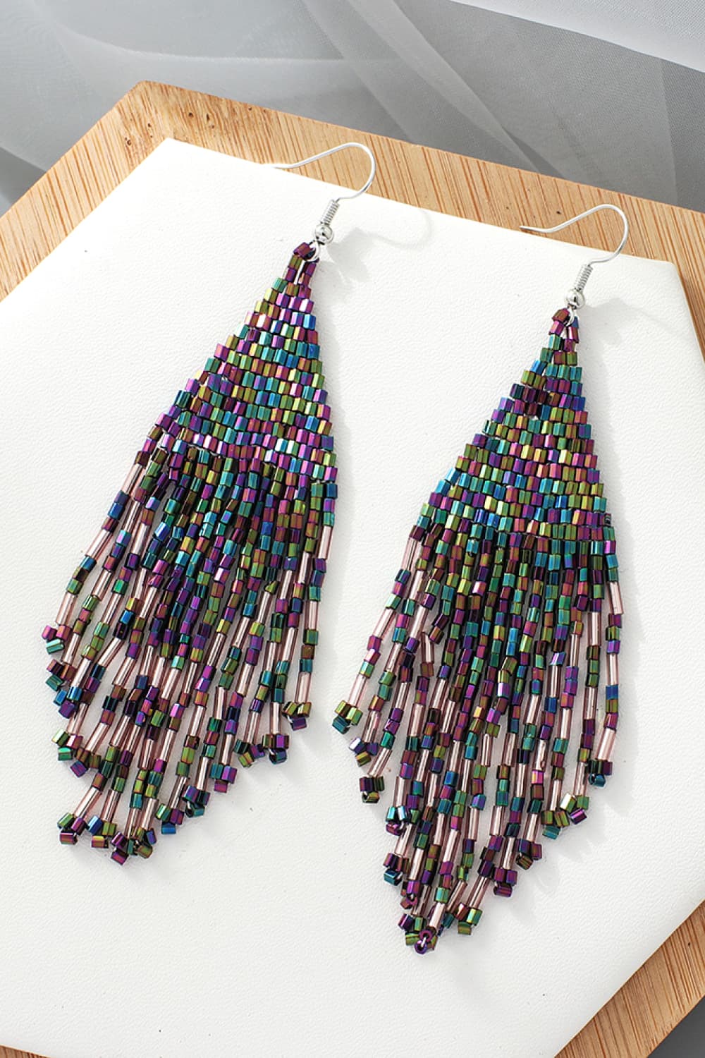 Beaded Dangle Earrings - Cowgirltops.com