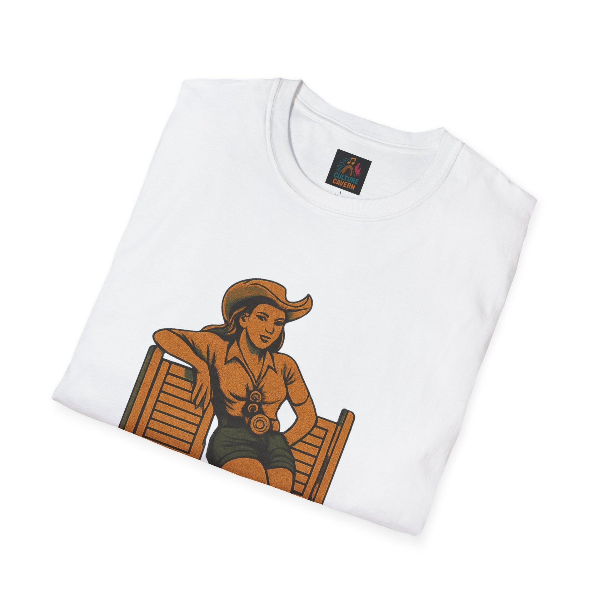 Belts, Boots, and Bad Ideas Unisex Softstyle T-Shirt | Fun Graphic Tee for Western Lovers, Casual Wear, Gifts, Party Outfit, Retro Style - Cowgirltops.com