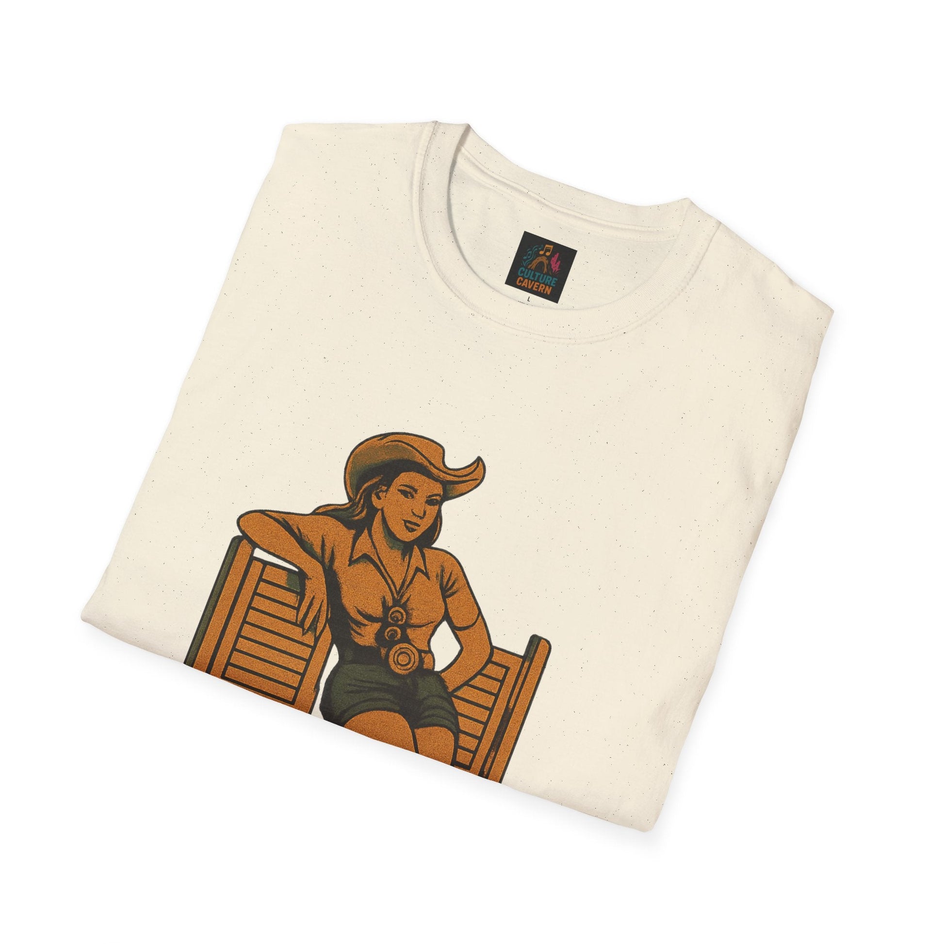 Belts, Boots, and Bad Ideas Unisex Softstyle T-Shirt | Fun Graphic Tee for Western Lovers, Casual Wear, Gifts, Party Outfit, Retro Style - Cowgirltops.com