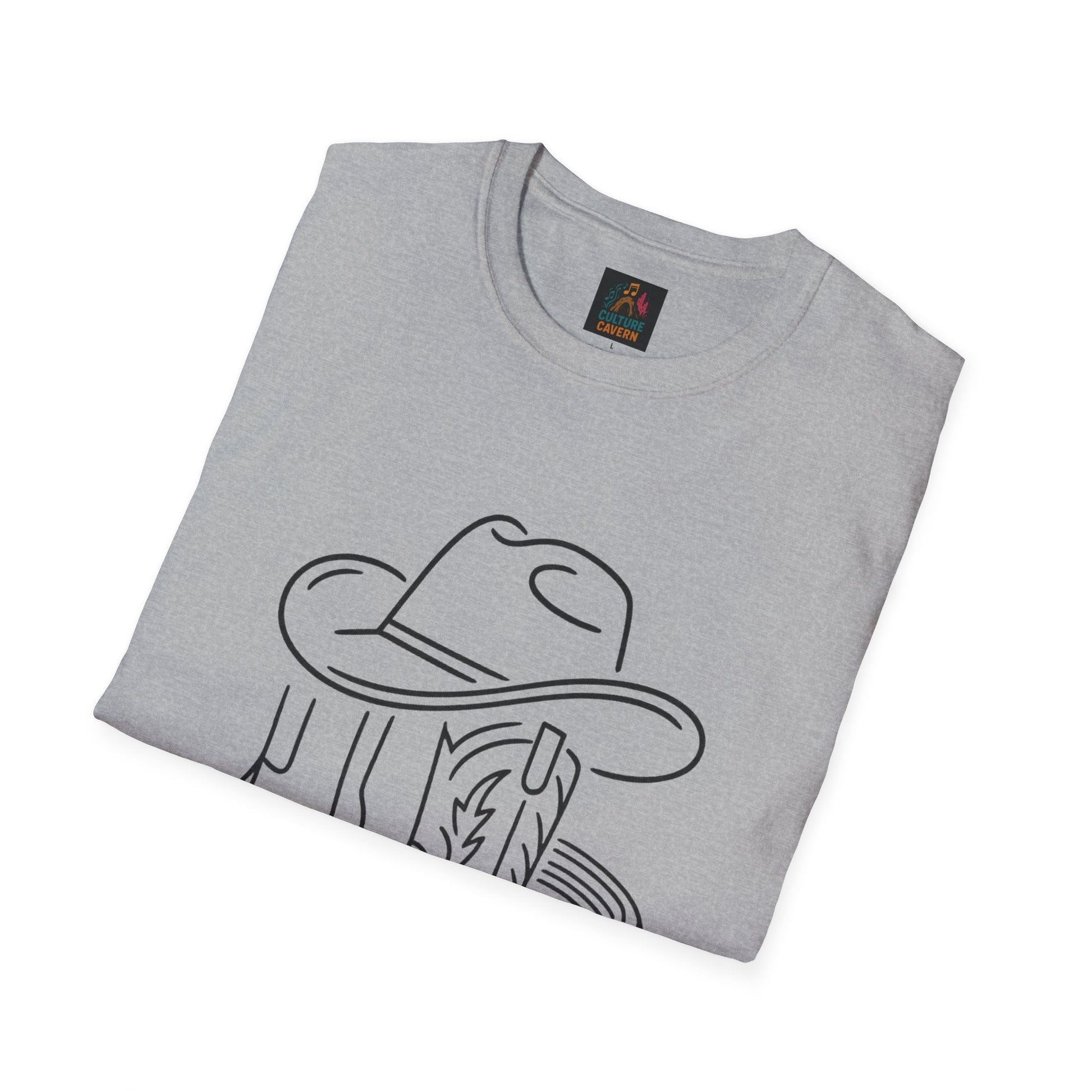 Belts, Boots and Bad Ideas Unisex tee - Cowgirltops.com