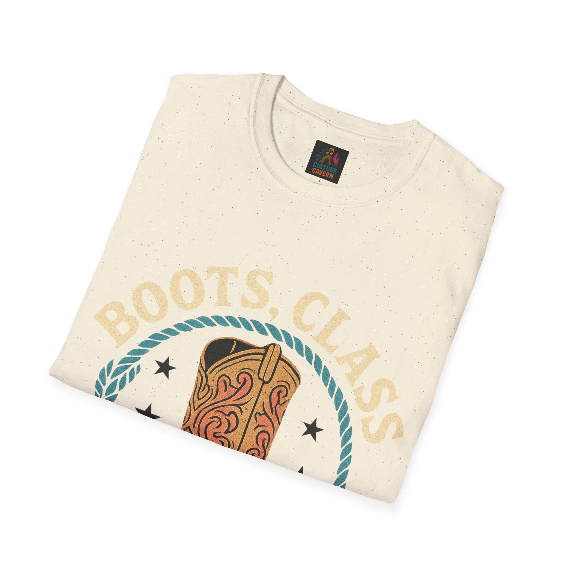 Boots, Class and a Little Sass Womens tee - Cowgirltops.com
