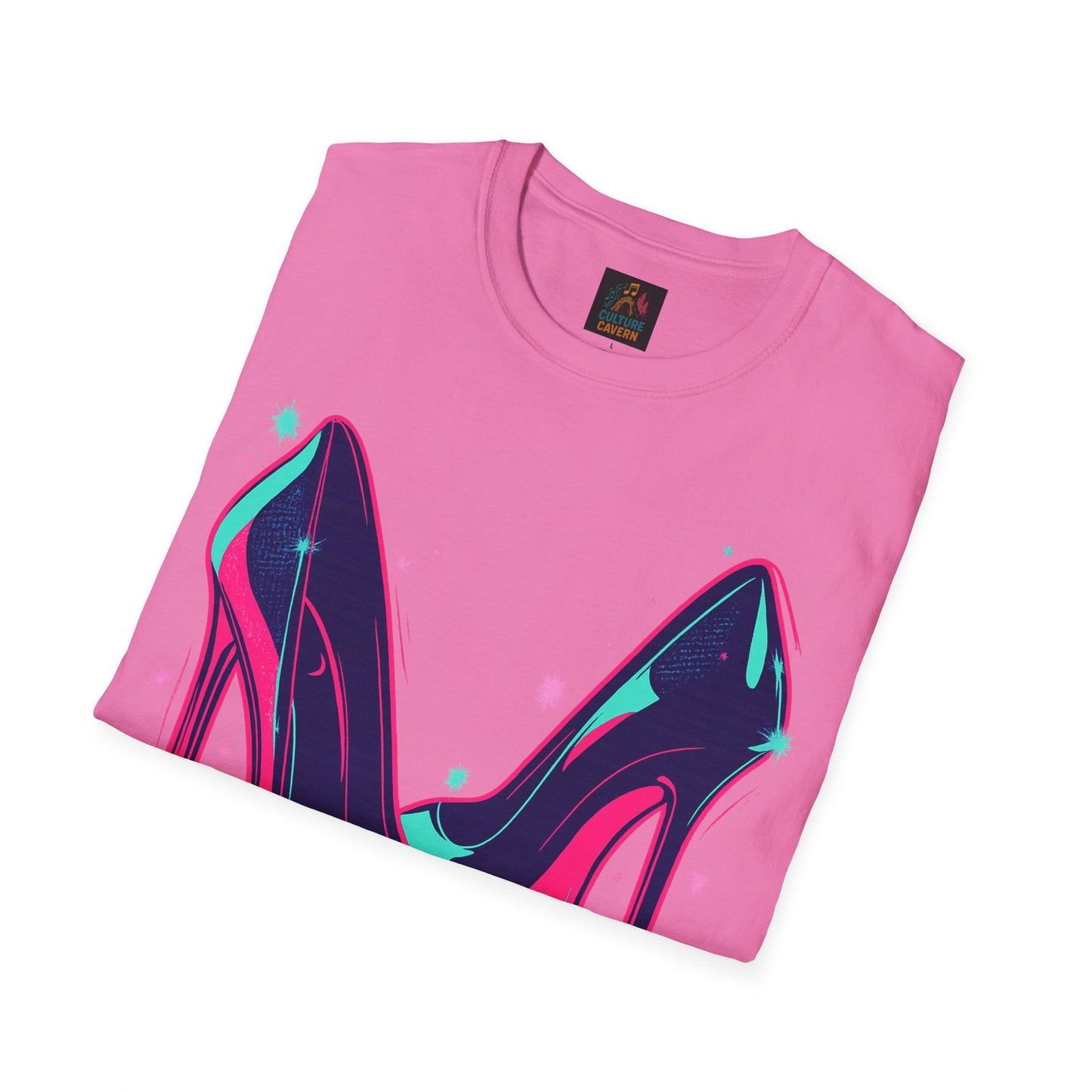 Born to Stand Tall - High Heels T-shirt - Cowgirltops.com