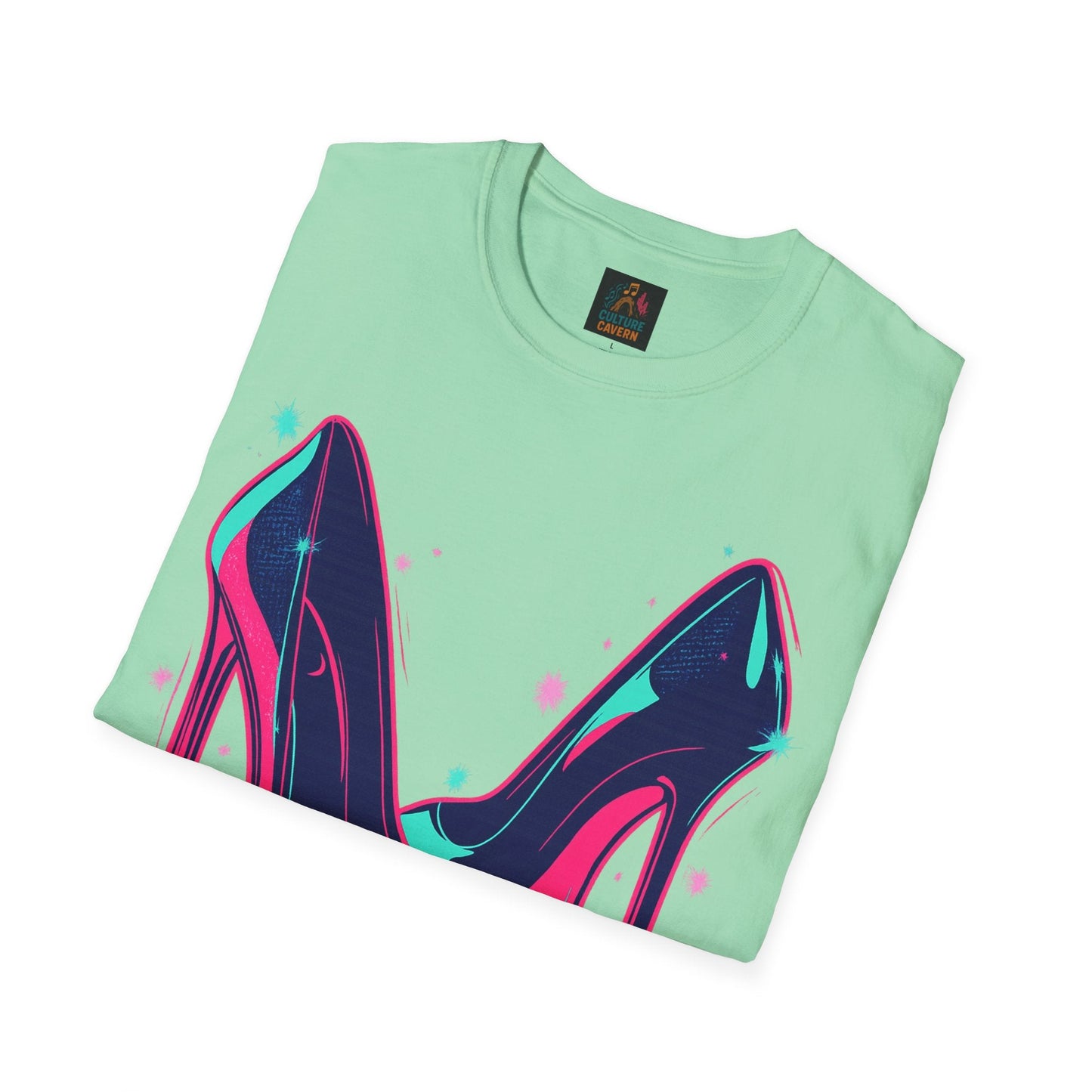 Born to Stand Tall - High Heels T-shirt - Cowgirltops.com