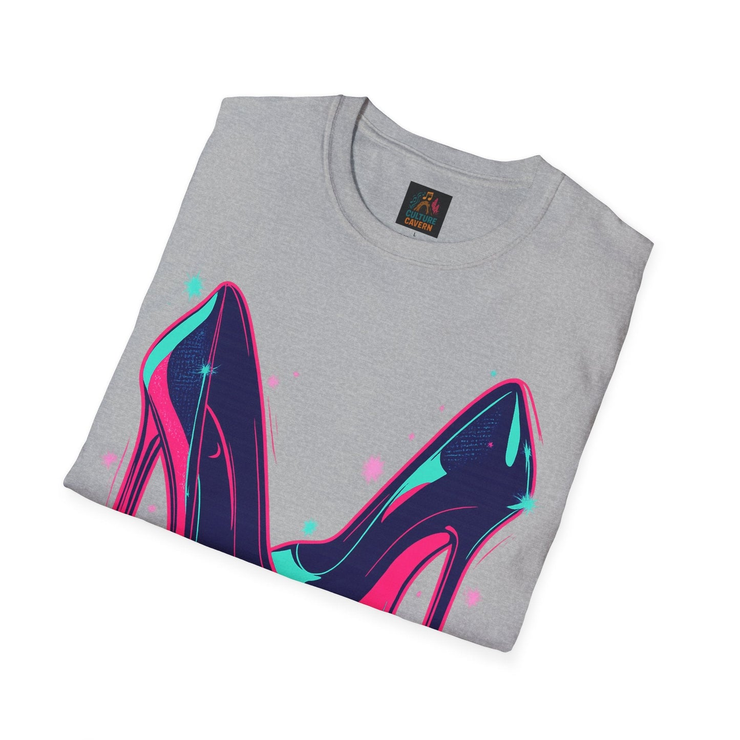 Born to Stand Tall - High Heels T-shirt - Cowgirltops.com