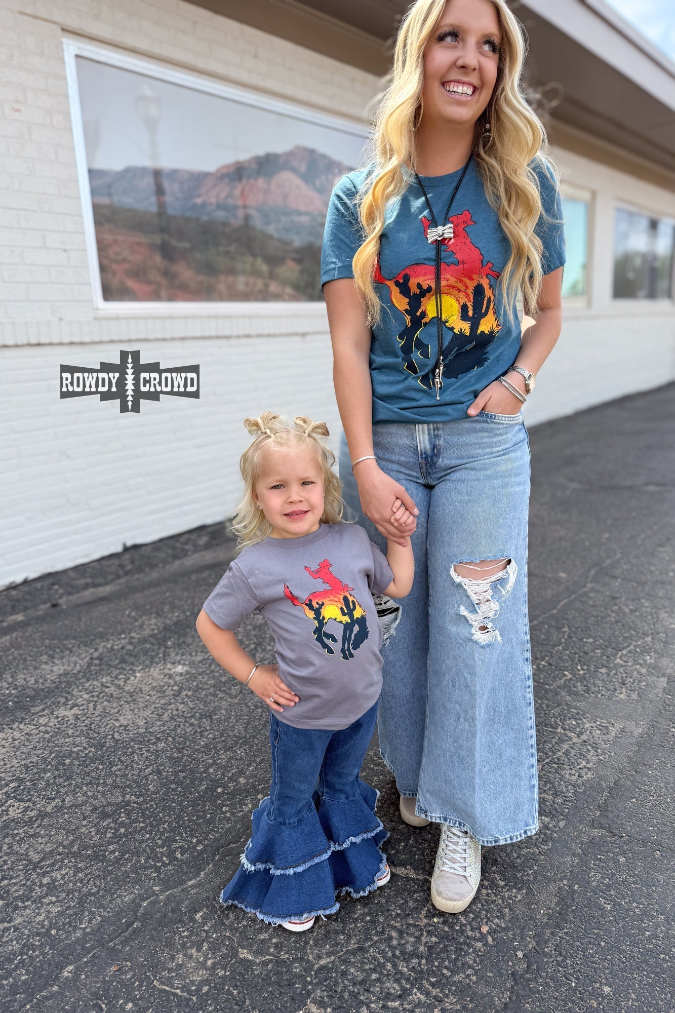 Bowie Bronc Tee - Cowgirltops.com
