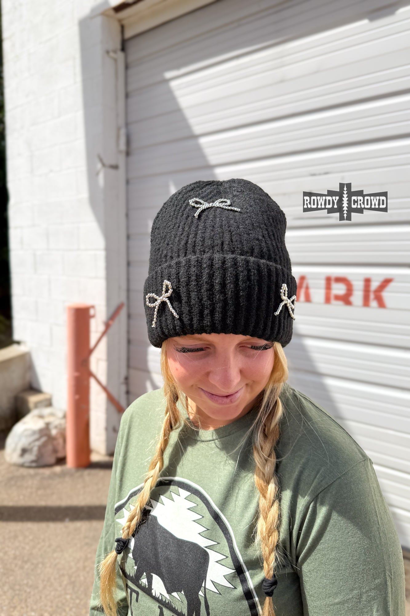 Bowtiful Beanie - Cowgirltops.com