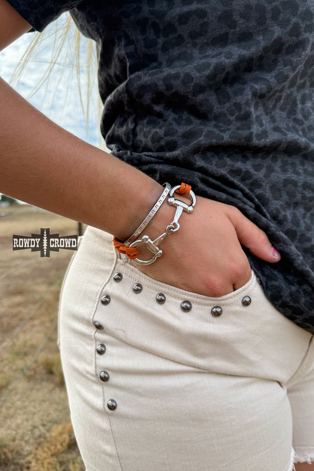 Braided Bit Bracelet - Cowgirltops.com