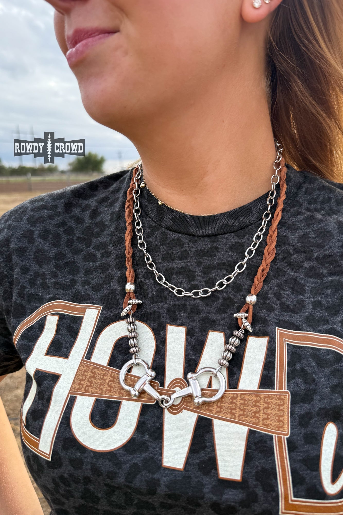 Braided Bit Necklace - Cowgirltops.com