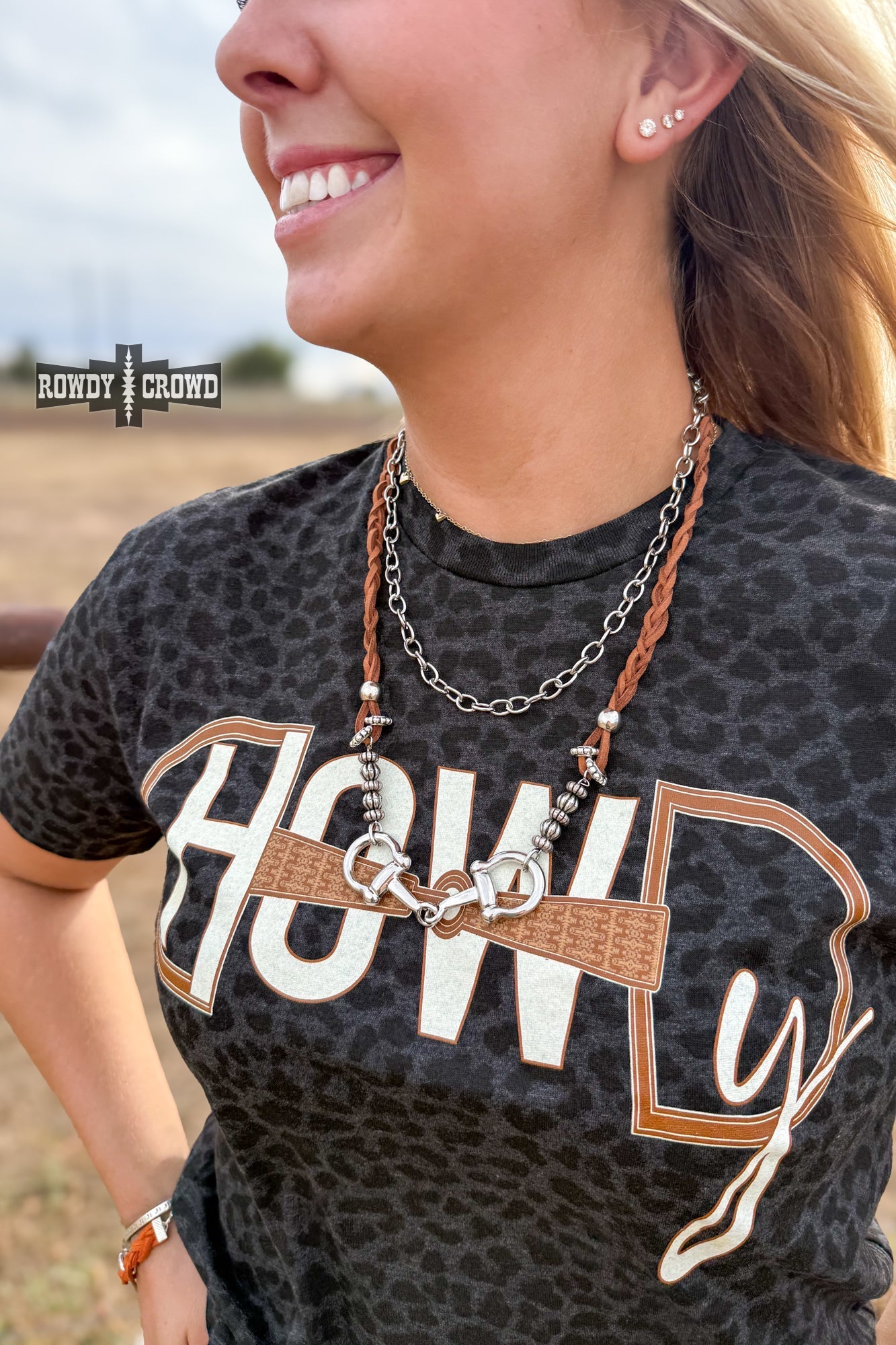 Braided Bit Necklace - Cowgirltops.com