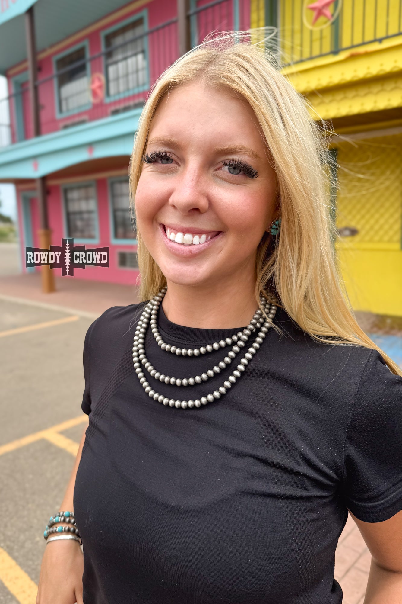 Buckaroo Pearl Necklace - Cowgirltops.com