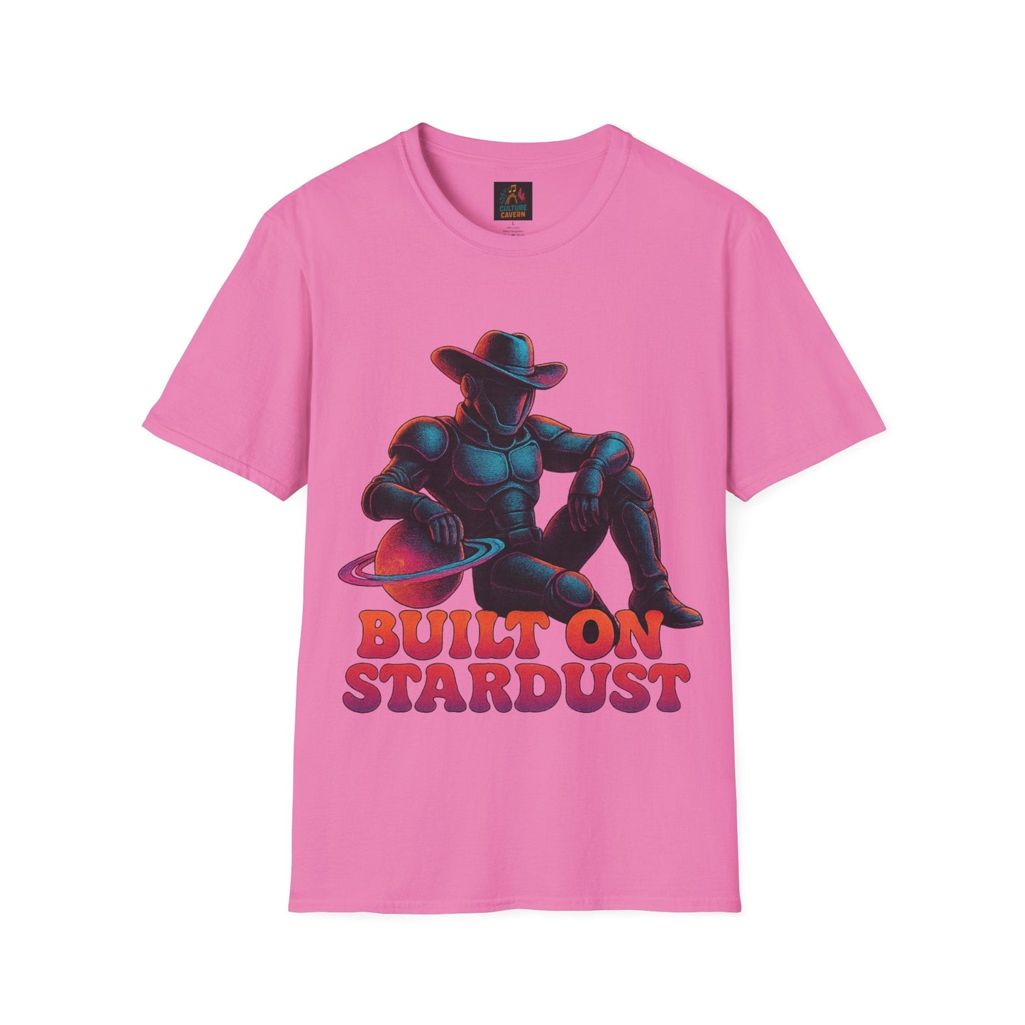 Built on Stardust Cosmic Cowboy T-shirt - Cowgirltops.com