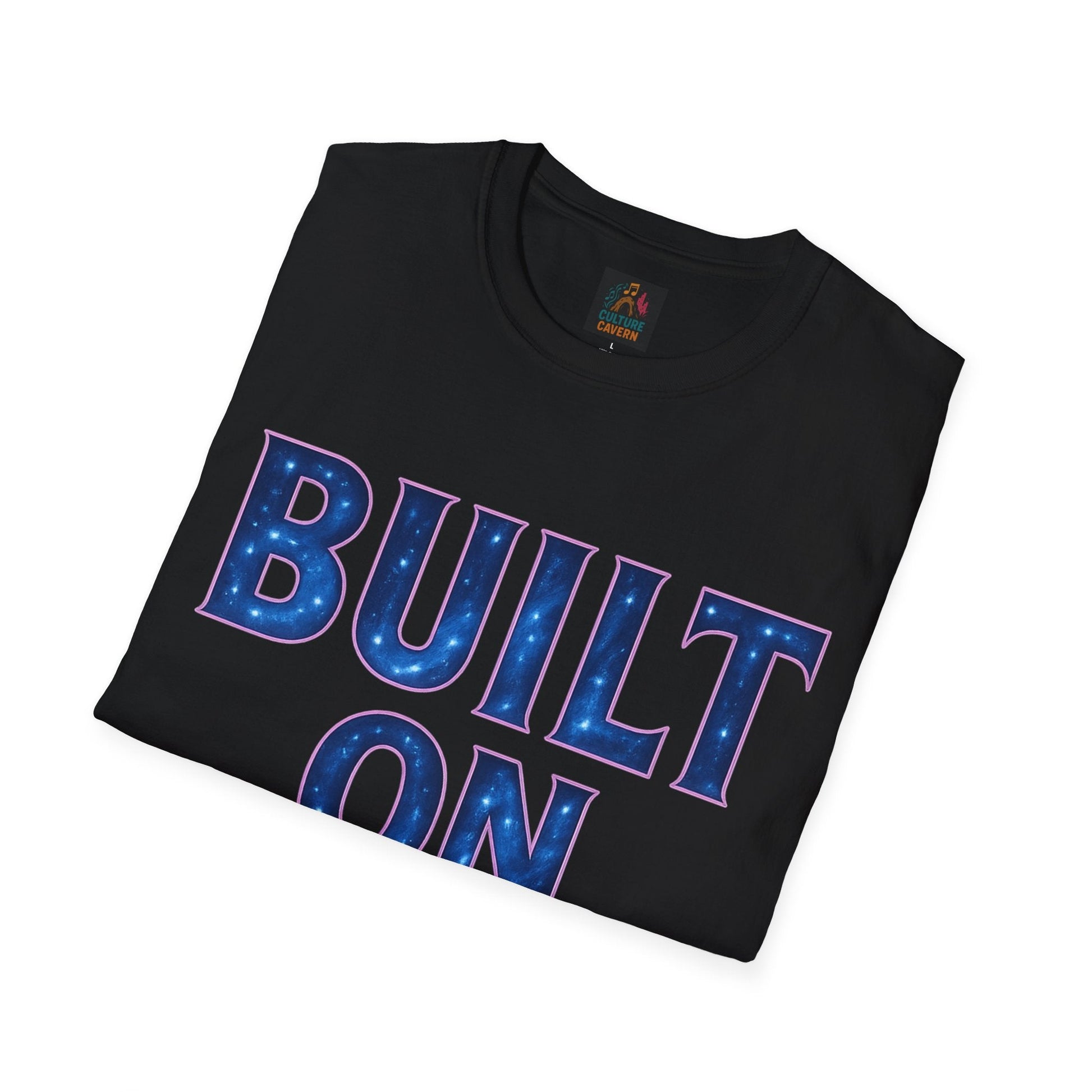 Built on Stardust Graphic Tee - Cowgirltops.com
