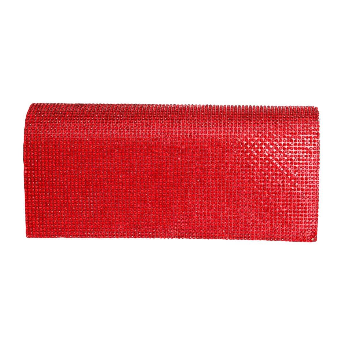 Clutch Red Rhinestone Evening Bag for Women - Cowgirltops.com
