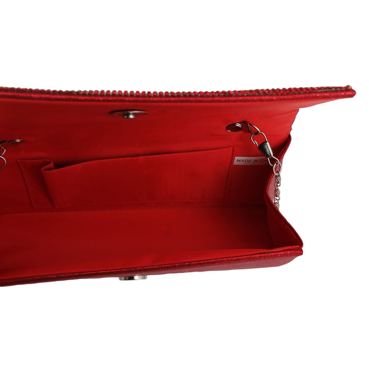 Clutch Red Rhinestone Evening Bag for Women - Cowgirltops.com