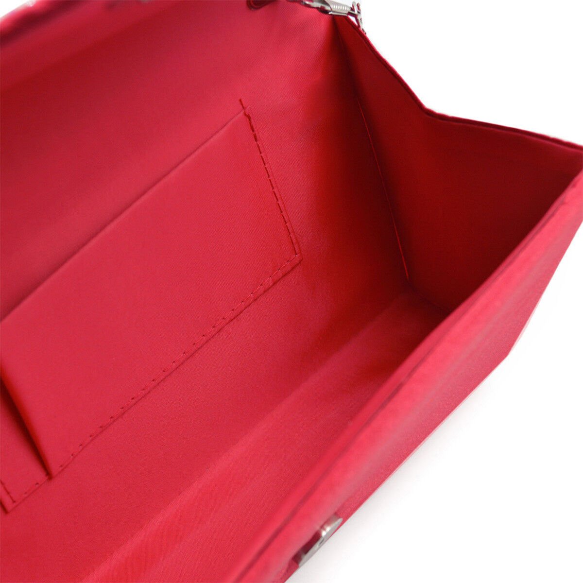 Clutch Red Ruched Rhinestone Bag for Women - Cowgirltops.com