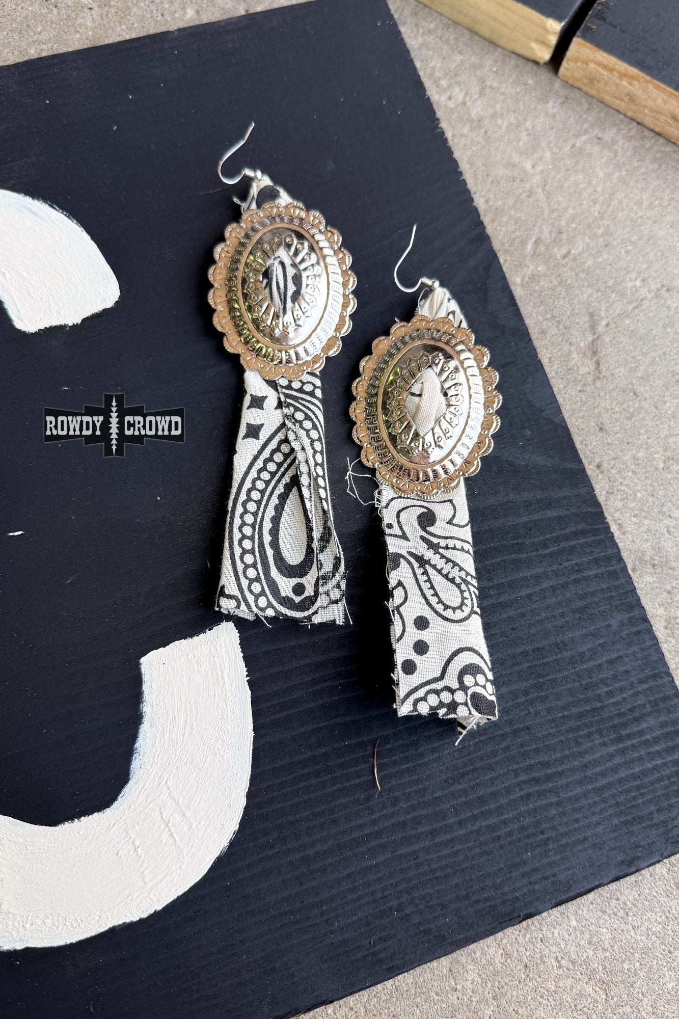 Concho Rodeo Earrings - Cowgirltops.com