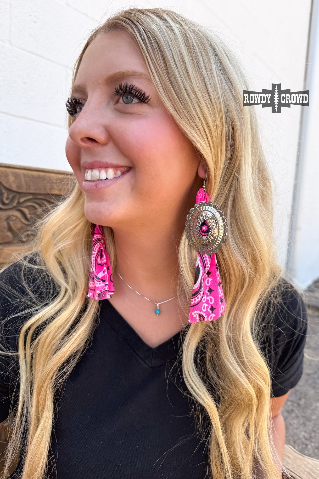 Concho Rodeo Earrings - Cowgirltops.com