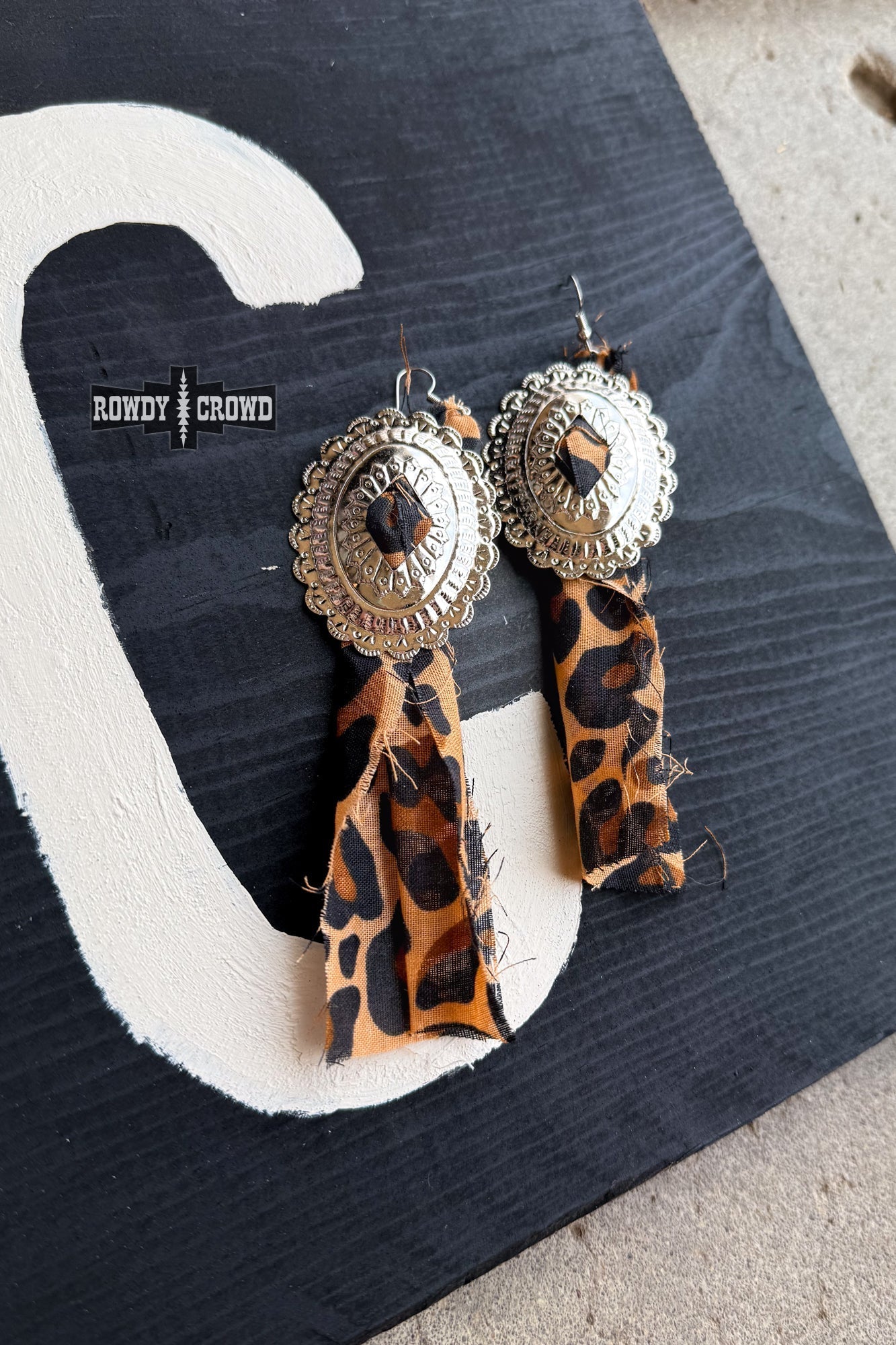 Concho Rodeo Earrings - Cowgirltops.com