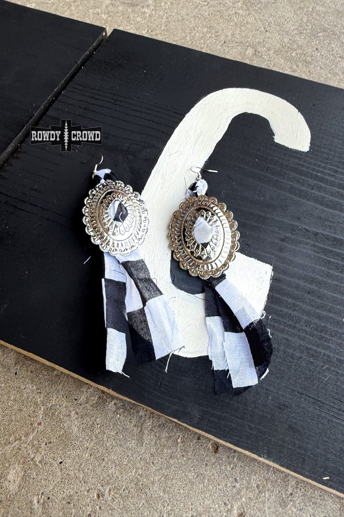 Concho Rodeo Earrings - Cowgirltops.com