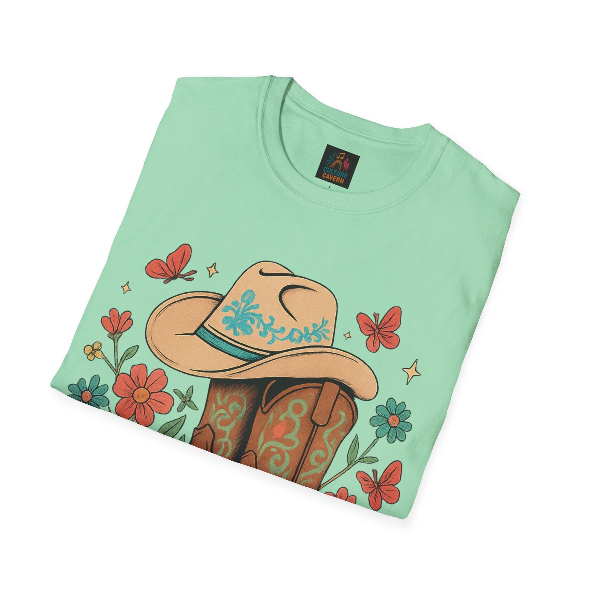 Country Sweet, Rodeo Heat Womens T-shirt - Cowgirltops.com