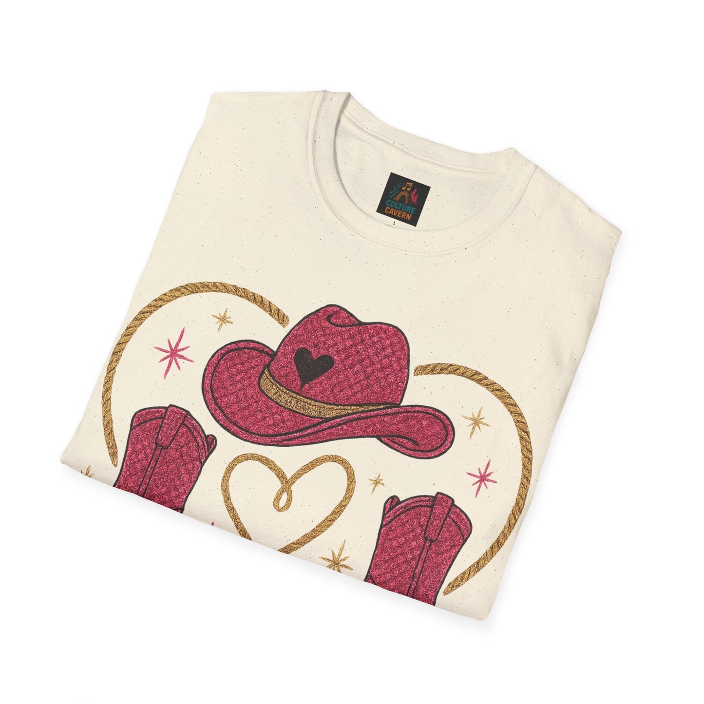 Country Sweet, Rodeo Heat Womens Tee - Cowgirltops.com