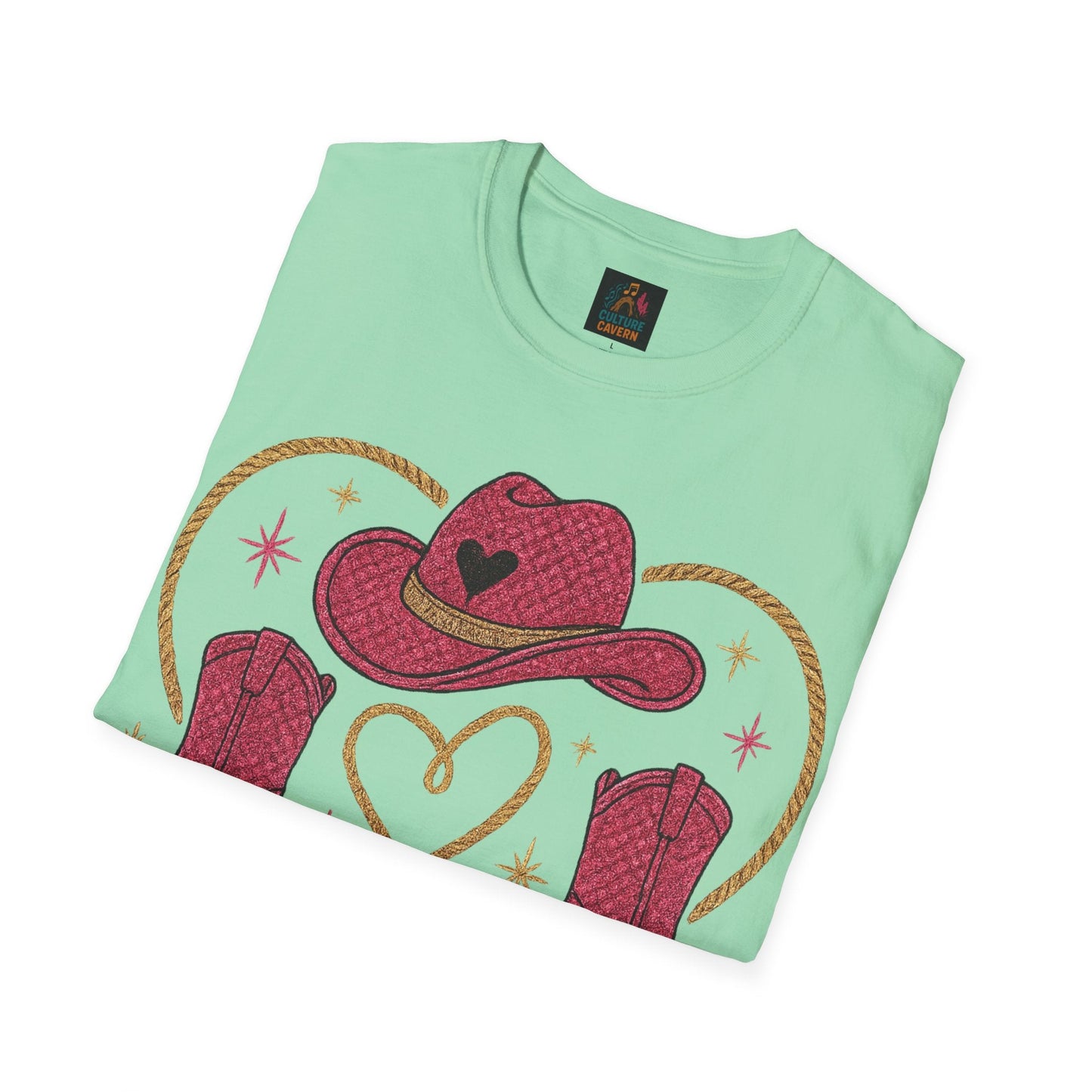 Country Sweet, Rodeo Heat Womens Tee - Cowgirltops.com