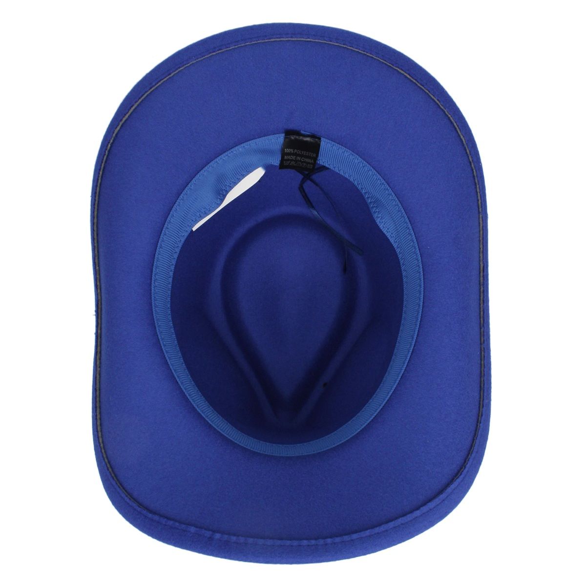 Cowboy Hat Royal Blue Pinched Cowgirl Fashion Hat - Cowgirltops.com