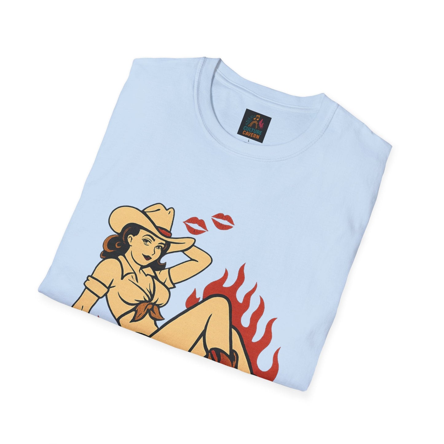 Cowgirl Kisses, Devils Wishes Tee - Cowgirltops.com