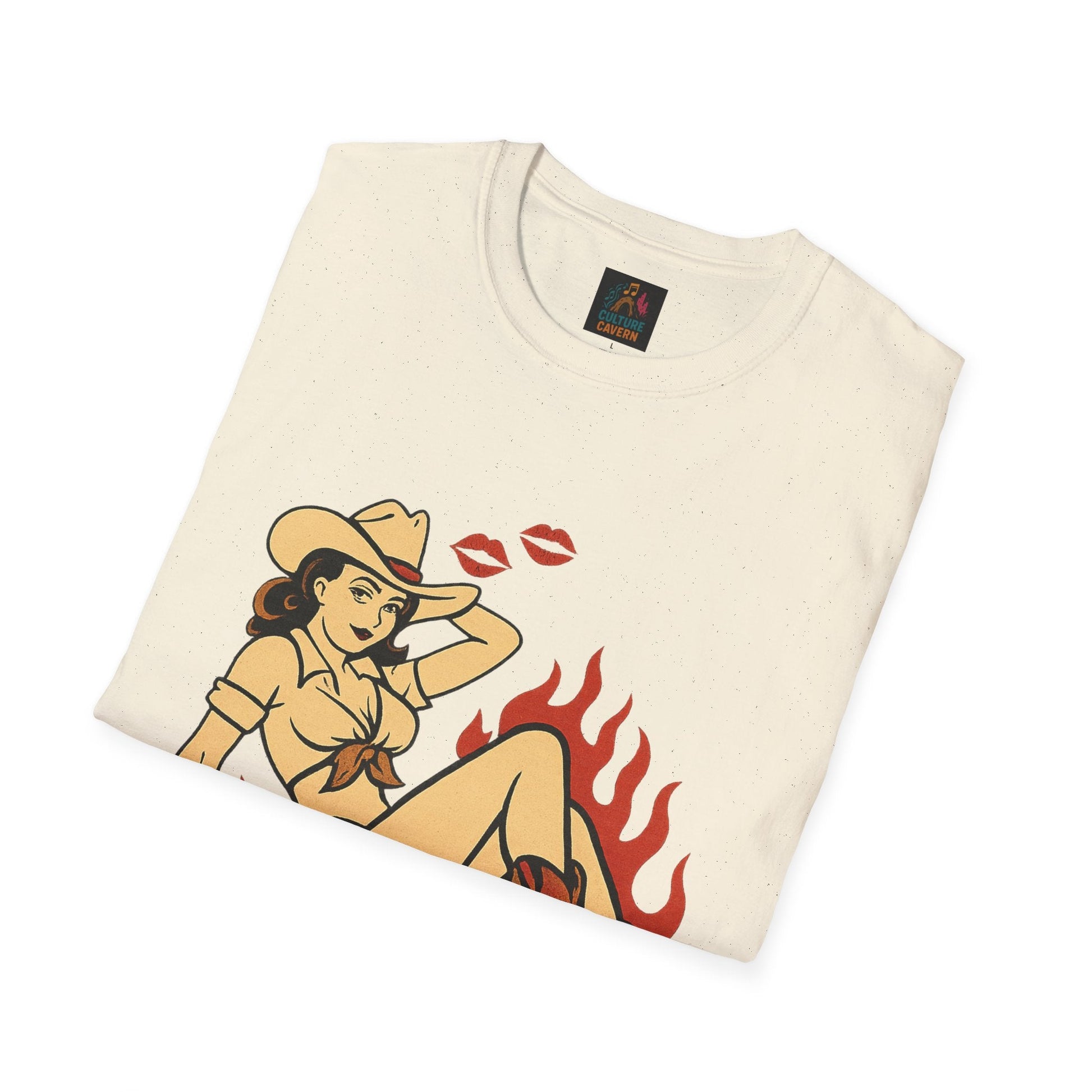 Cowgirl Kisses, Devils Wishes Tee - Cowgirltops.com