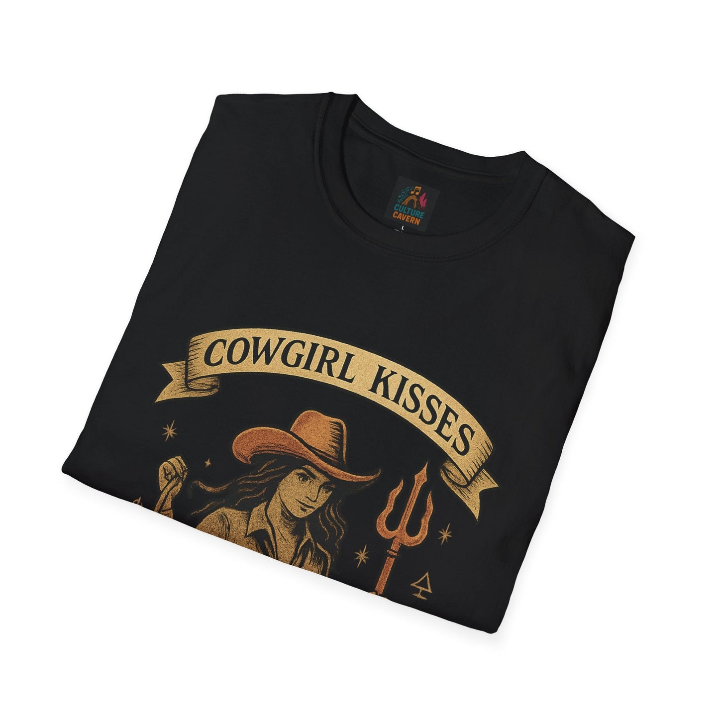 Cowgirl Kisses, Devil’s Wishes, Women’s tee - Cowgirltops.com