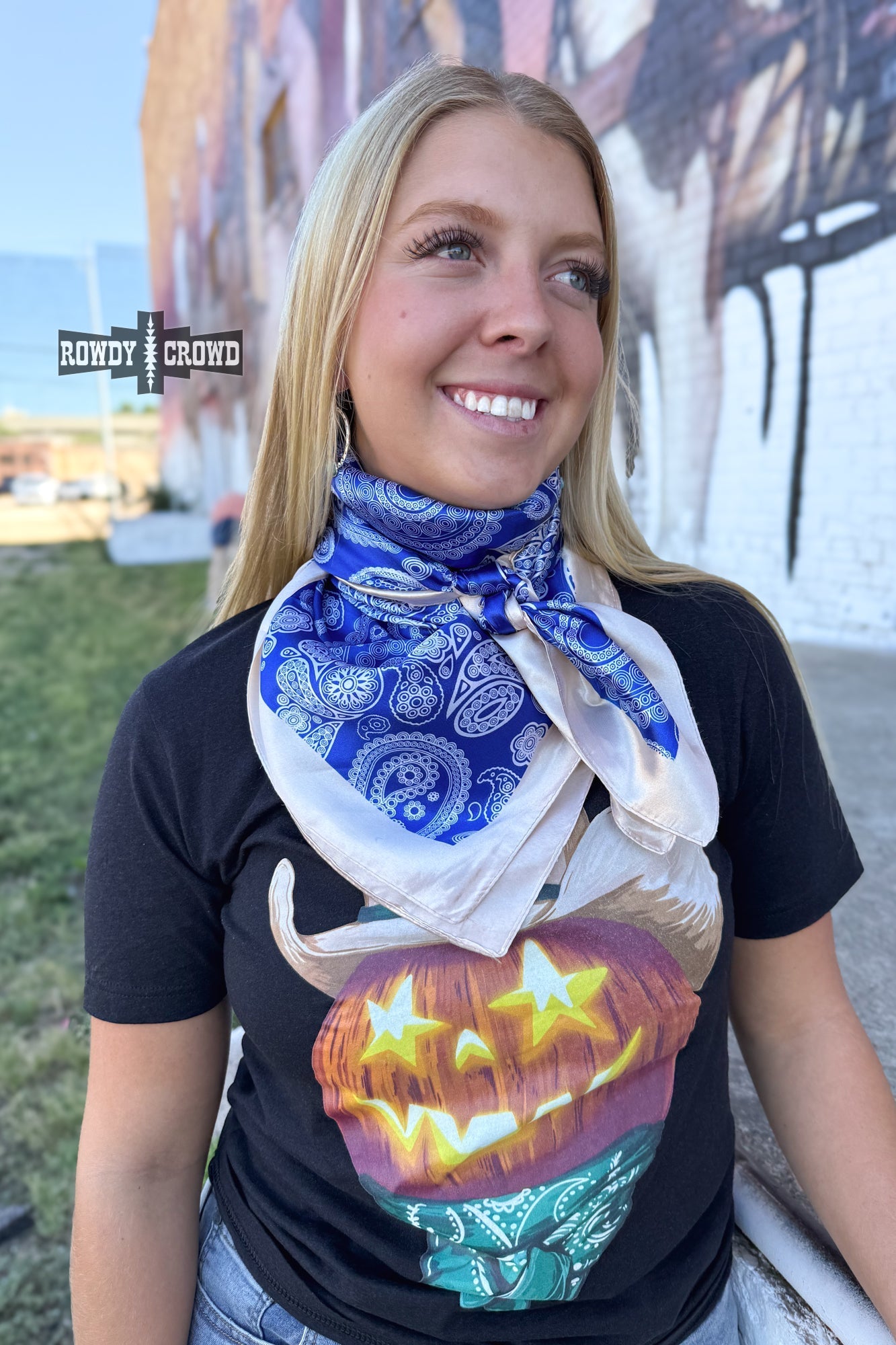 Cowgirl Paisley Wild Rag - Cowgirltops.com