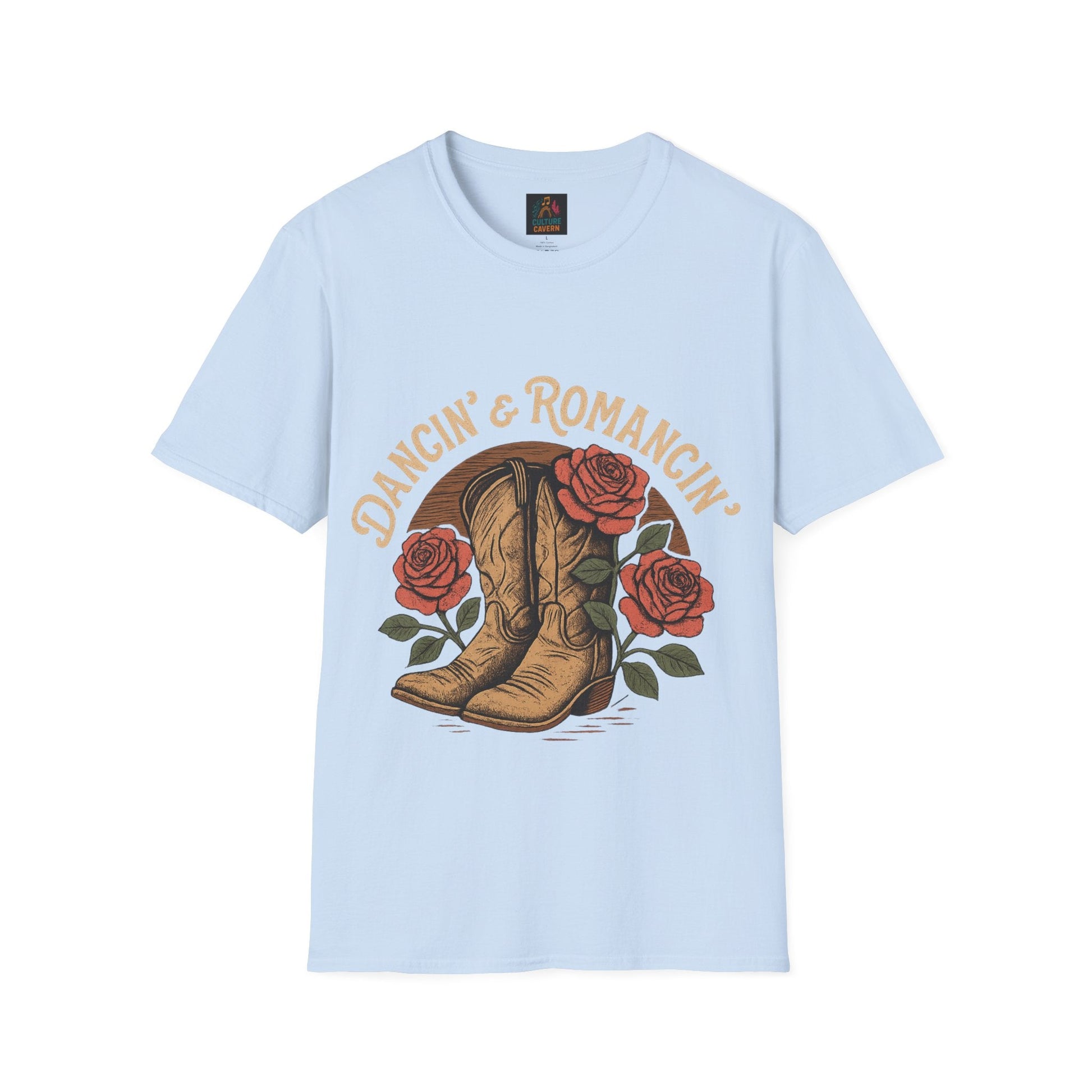 Dancin' & Romancin' Womens tee - Cowgirltops.com